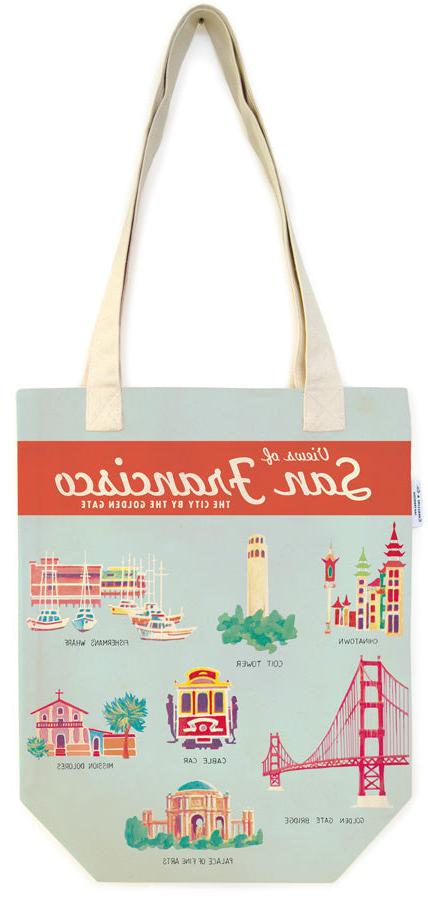 San Francisco Tote Bag with Handles